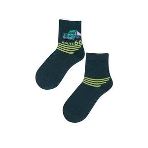 Gatta G44 socks. N01 Cottoline Boys Patterned 33-38 green 245 obraz