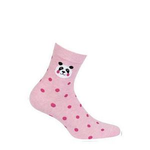 Gatta G44.01N Cottoline girls' socks patterned 33-38 rose 392 obraz
