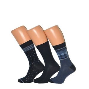 Socks Cornette Premium A40 A'3 39-47 navy blue obraz