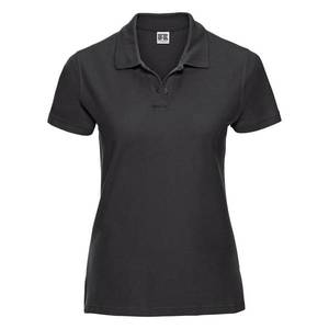 Ultimate Russell Women's Black Polo Shirt obraz