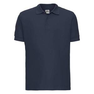 Men's navy blue cotton polo shirt Ultimate Russell obraz