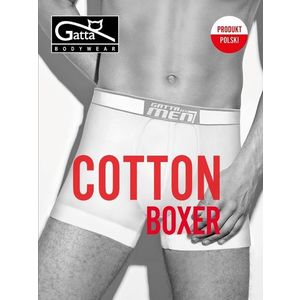 Boxer shorts Gatta Cotton Boxer 41546 S-2XL white 05 obraz