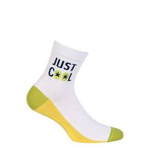 Gatta G44 socks. N01 Cottoline Boys' Patterned 33-38 White 307 obraz