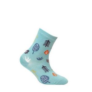 Gatta G44.01N Cottoline girls' socks patterned 33-38 turquoise 290 obraz