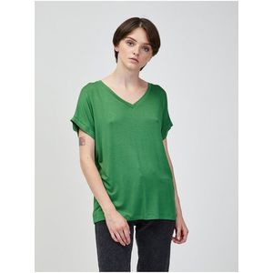 Zelené dámské volné basic tričko ZOOT.lab Adriana 2 obraz