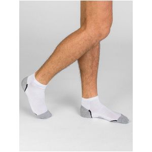 Sada tří pánských sportovních ponožek v bílé barvě Dim SPORT IN-SHOE 3x obraz