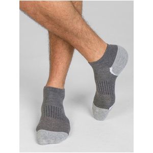 Sada tří párů pánských sportovních ponožek v šedé barvě Dim SPORT IN-SHOE 3x obraz