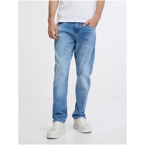 Pánské džínové kalhoty SLIM FIT světle modré obraz