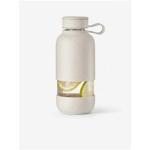 Krémová láhev na vodu Lékué Bottle To Go Organic (600 ml) obraz