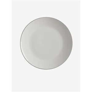 Bílý porcelánový dezertní talíř Edge 19cm Maxwell & Williams obraz