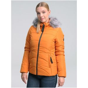 Oranžová dámská zimní bunda LOAP TATAFA obraz