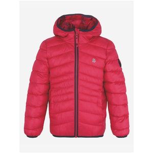 Tmavě růžová holčičí prošívaná zimní bunda LOAP Intermo obraz