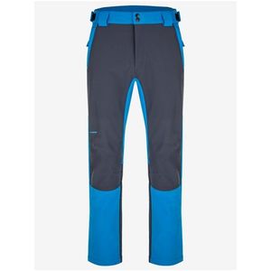 Modré pánské softshellové kalhoty LOAP Lupic obraz