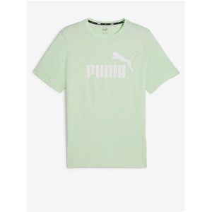 Světle zelené pánské tričko Puma ESS Logo Tee obraz