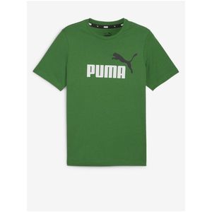 Zelené pánské tričko Puma ESS+ 2 Col Logo Tee obraz