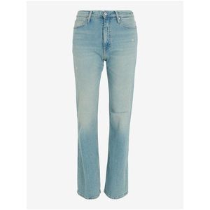 Světle modré dámské bootcut džíny Calvin Klein Jeans Authentic obraz