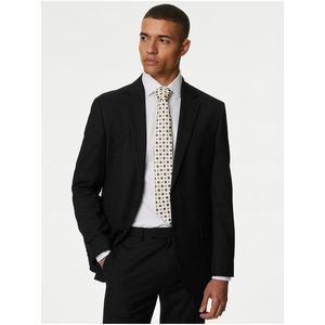 Černé pánské oblekové sako Marks & Spencer obraz