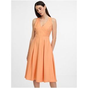Oranžové dámské šaty ORSAY obraz