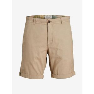 Béžové kalhoty Jack & Jones Marco obraz