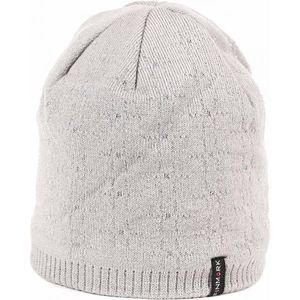 Finmark WINTER HAT Dámská pletená čepice, šedá, velikost obraz