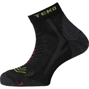 TEKO ECO RUN ENDURO 2.0 Běžecké ponožky, černá, velikost obraz