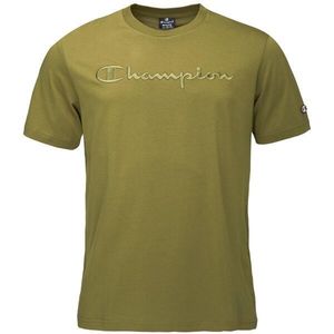 Champion LEGACY Pánské tričko, khaki, velikost obraz