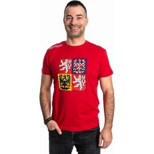 Kappa LOGO KAFERS ČR Pánské triko, červená, velikost obraz