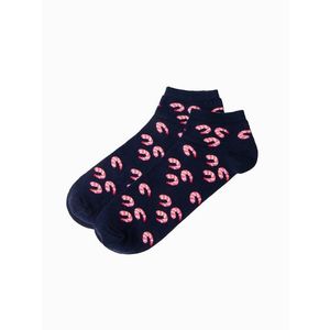 Veselé černé ponožky krevety V24 U177 obraz