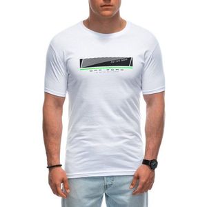 Bílé trendy tričko s potiskem obraz