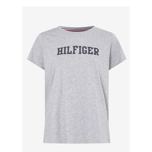 Tommy Hilfiger dámské šedé tričko Logo obraz