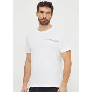 Pánské tričko Calvin Klein KM0KM00964 YCD L Bílá obraz