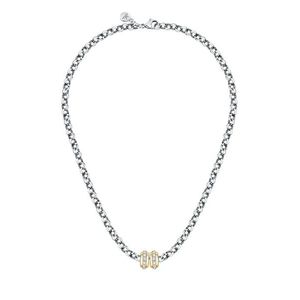 Morellato Luxusní ocelový bicolor náhrdelník Drops SCZ1262 obraz