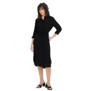Jacqueline de Yong Dámské šaty JDYRACHEL Regular Fit 15267419 Black XS obraz