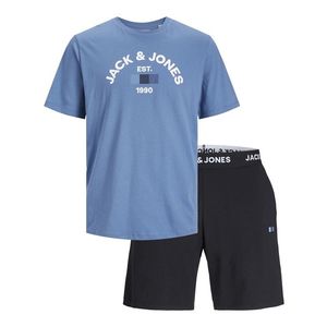 Jack&Jones Pánské pyžamo JACTHEO Standard Fit 12258222 Coronet Blue L obraz