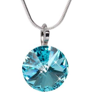 Levien Elegantní náhrdelník Rivoli Light Turquoise obraz