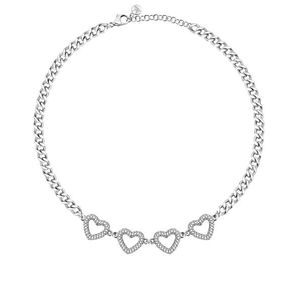 Morellato Romantický ocelový náhrdelník se srdíčky Bagliori SAVO22 obraz