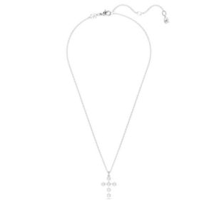 Swarovski Blyštivý náhrdelník Kříž s krystaly Insigne 5675576 obraz