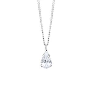 Preciosa Jemný náhrdelník s čirým křišťálem Sweet Drop Candy 2468 00 obraz