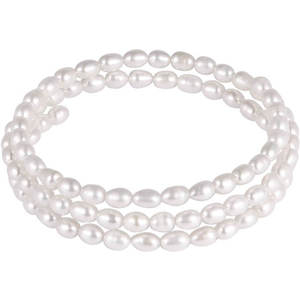 JwL Luxury Pearls Náramek z pravých bílých perel JL0569 obraz