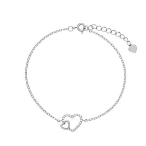 AGAIN Jewelry Něžný stříbrný náramek Infinity Love AJNR0022 obraz