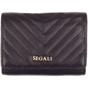 SEGALI Dámská kožená peněženka 50514 black obraz