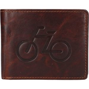 Lagen Pánská kožená peněženka 66-6535/M BRN BICYCLE obraz