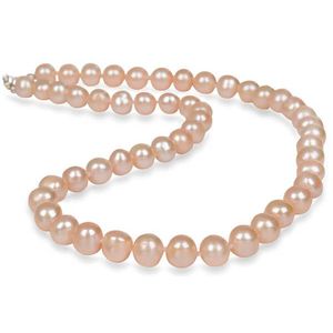 JwL Luxury Pearls Náhrdelník s pravými lososovými perlami JL0267 obraz