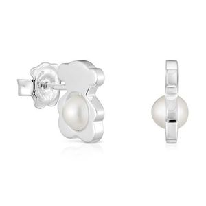 Tous Módní stříbrné náušnice s kultivovanými perlami I-Bear 1004127300 obraz