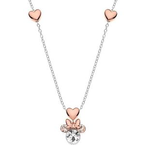 Disney Nádherný stříbrný bicolor náhrdelník Minnie Mouse NS00016TRWL- 157.CS obraz