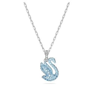 Swarovski Něžný náhrdelník s modrou Labutí Iconic Swan 5680422 obraz