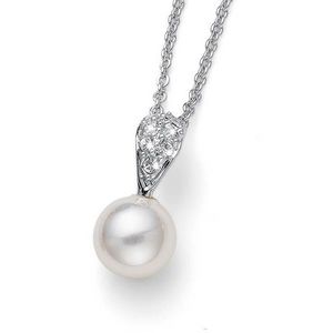 Oliver Weber Něžný náhrdelník s perlou Pearl Simple 12066 obraz
