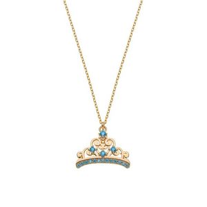 Disney Půvabný pozlacený náhrdelník Princess NS00020YZBL-157.CS (řetízek, přívěsek) obraz