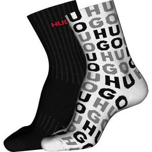 Hugo Boss 2 PACK - pánské ponožky HUGO 50501958-100 43-46 obraz
