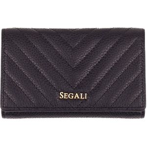 SEGALI Dámská kožená peněženka 50512 black obraz